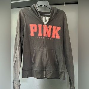 Pink by VS lightweight sweatshirt, size M
